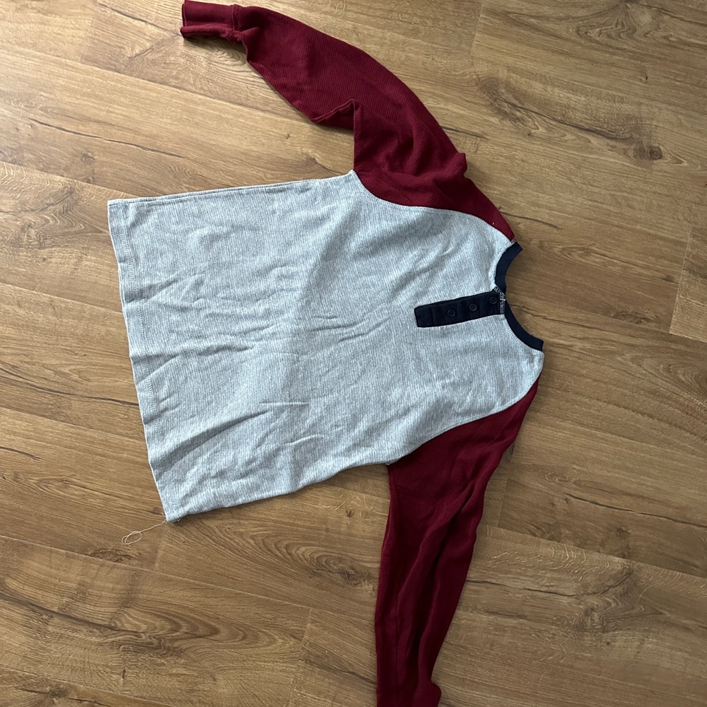 Henley style shirt